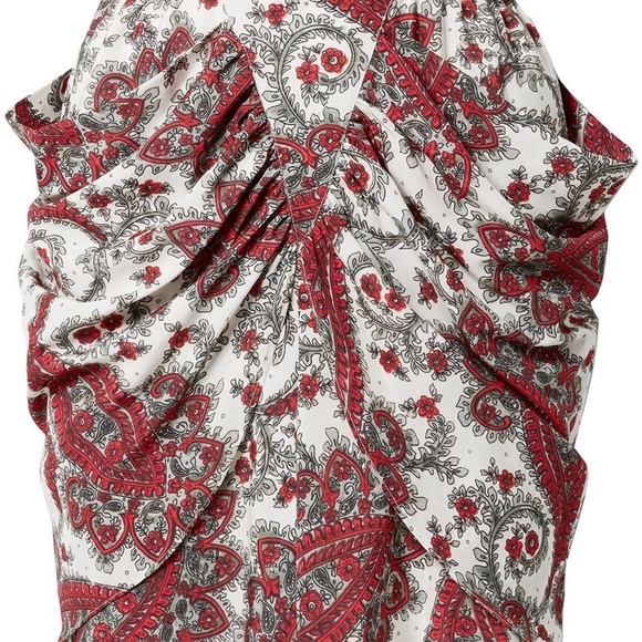 ISABEL MARANT
Tilena draped printed crepe de chine mini skirt fr42 - Picture 3 of 10